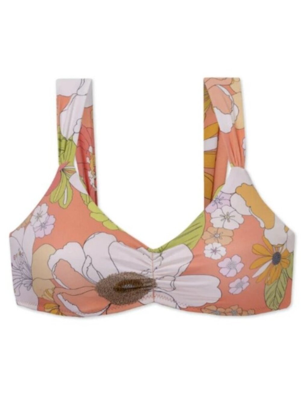 WET SWIMWEAR Haven Top in Retro Floral - L